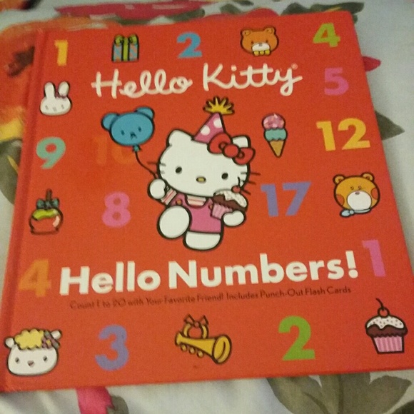 Hello Kitty Other - Hello kitty  hello number book with punch out card